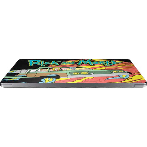 Adult Swim Rick and Morty Family Wagon Universal Laptop 13in (10.6 x 7.6in) Skin